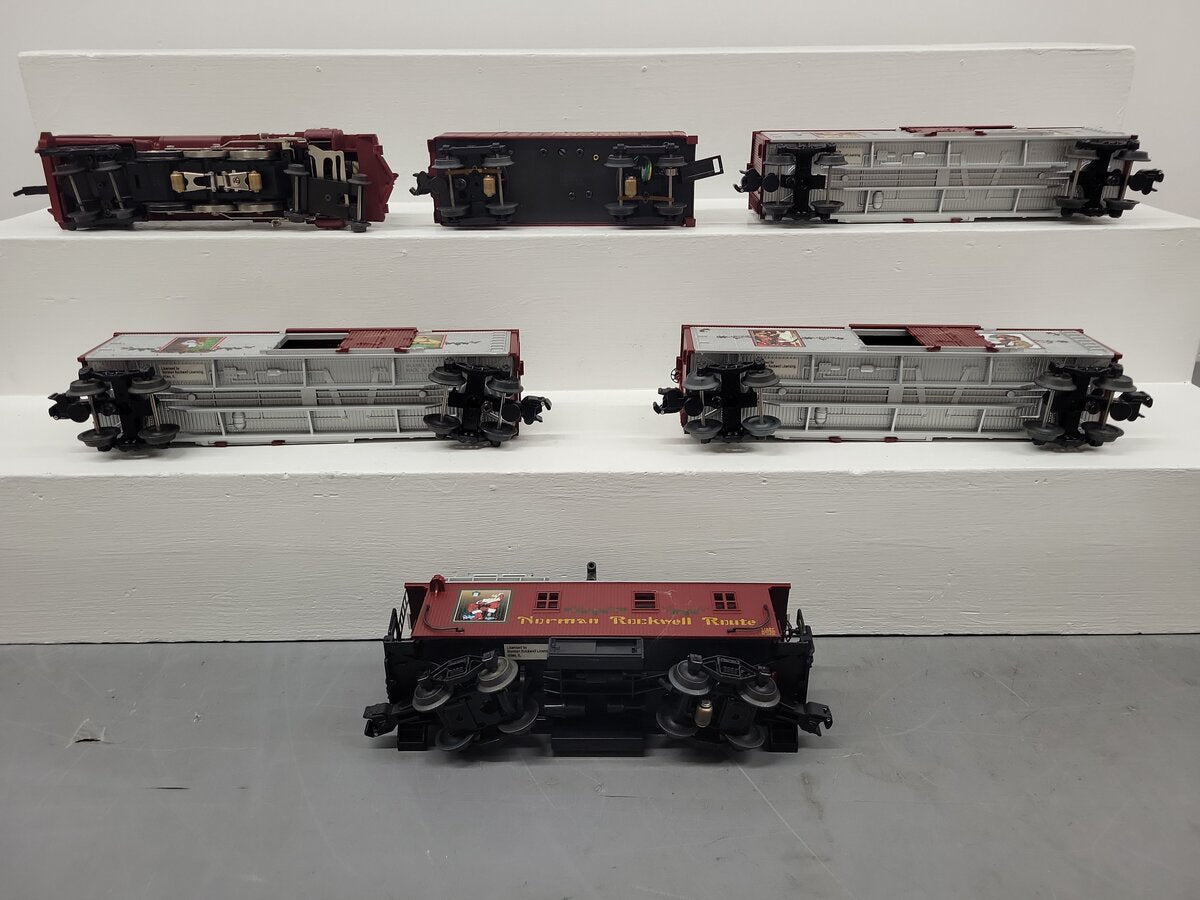 Lionel 6-31942 O Gauge Norman Rockwell Christmas Steam Train Set EX/Box