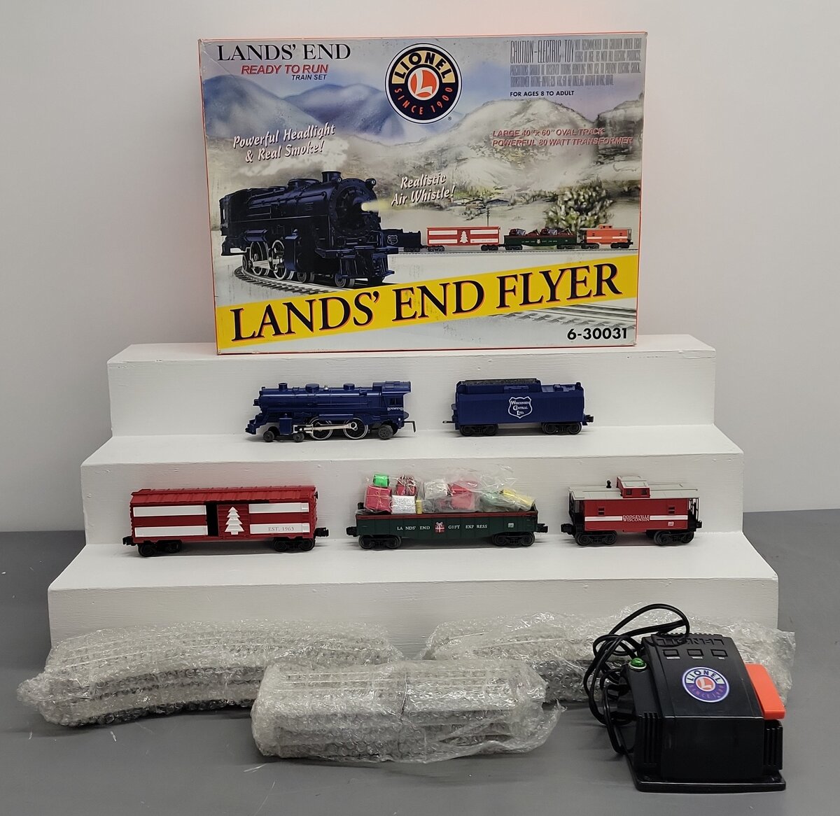Lionel 6-30031 Lands End Flyer O Gauge Steam Train Set LN/Box