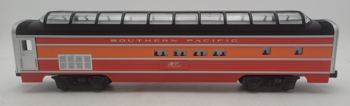 Lionel 6-19107 O Gauge Southern Pacific Daylight Full Vista Dome Passenger Car VG/Box