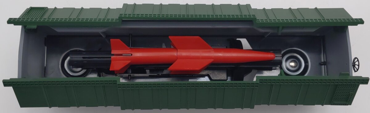 Lionel 6-16710 O Gauge Operating U.S. Army Missile Car #16710 EX/Box