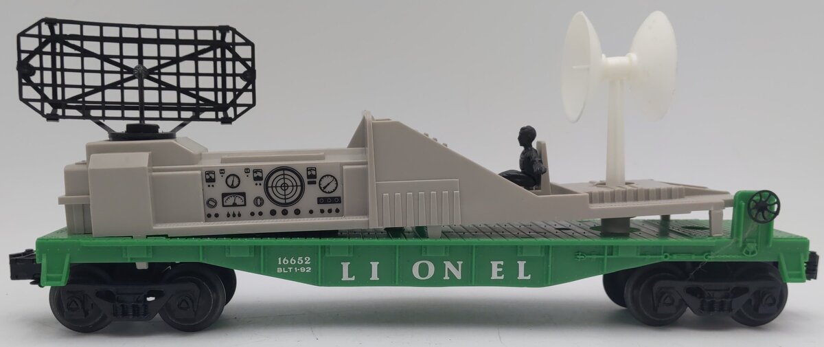 Lionel 6-16652 O Gauge Operating Radar Car EX/Box