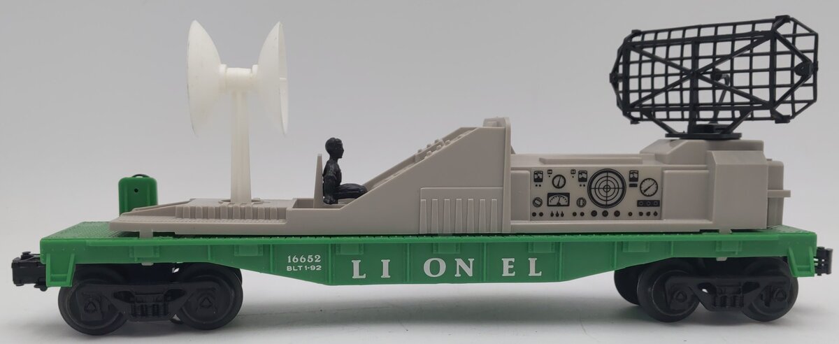 Lionel 6-16652 O Gauge Operating Radar Car EX/Box