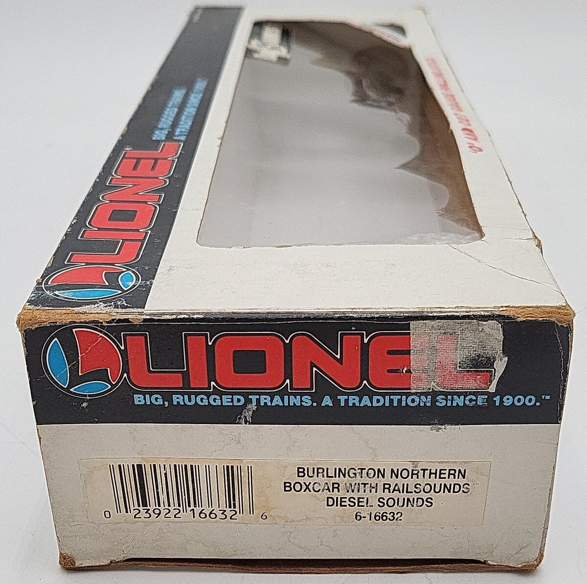 Lionel 6-16632 Burlington Northern Boxcar with Railsounds EX/Box