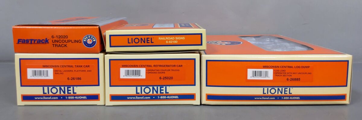 Lionel 6-30032 O Gauge WC Highball Operating Freight Expansion Pack NIB