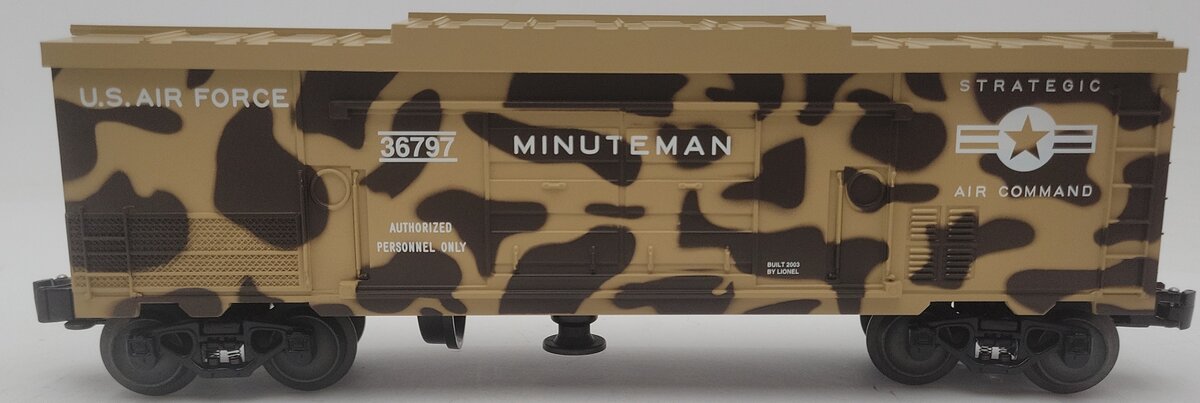 Lionel 6-36797 O Gauge Operation Iraqi Freedom Minuteman Missile Car EX/Box