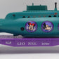 Lionel 6-16724 O Gauge Disney Mickey & Friends Submarine Car EX/Box
