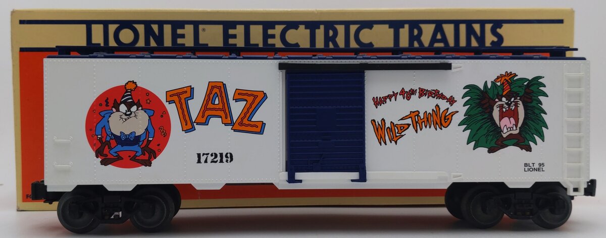 Lionel 6-17219 O Gauge Tasmanian Devil 40th Birthday Boxcar EX/Box