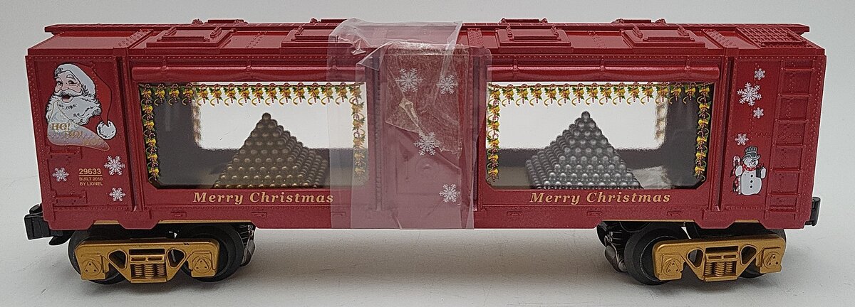 Lionel 6-29633 O Gauge Operating Christmas Lighted Ornament Mint Car LN/Box