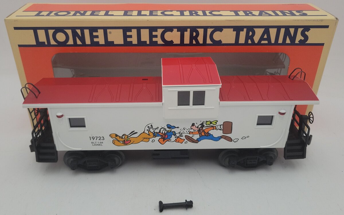 Lionel 6-19723 O Disney Extended Vision Caboose EX/Box