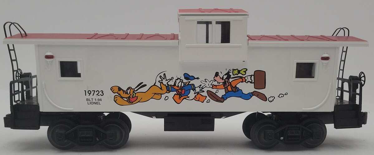 Lionel 6-19723 O Disney Extended Vision Caboose EX/Box