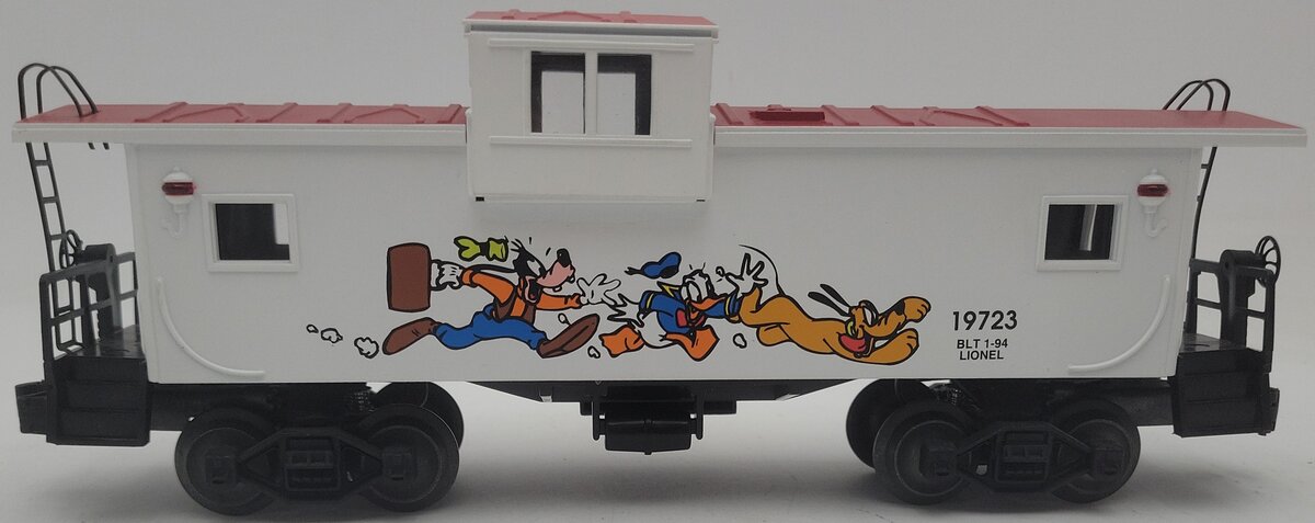 Lionel 6-19723 O Disney Extended Vision Caboose EX/Box