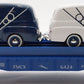 Lionel 6-16985 O Gauge Eastwood Automobilia Flatcar w/ Ford Panel Trucks #6424 EX/Box