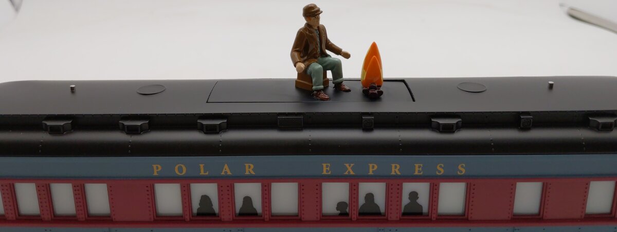 Lionel 6-35130 O Gauge The Polar Express Disappearing Hobo Car EX/Box