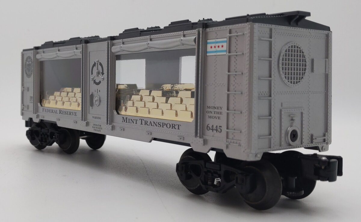 Lionel 6-19686 O Gauge Chicago Federal Reserve Mint Car #6445 LN/Box