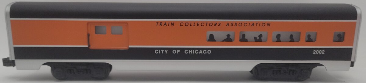 Lionel 6-52250 O Gauge TCA City of Chicago Aluminum Combination Car #2002 EX/Box
