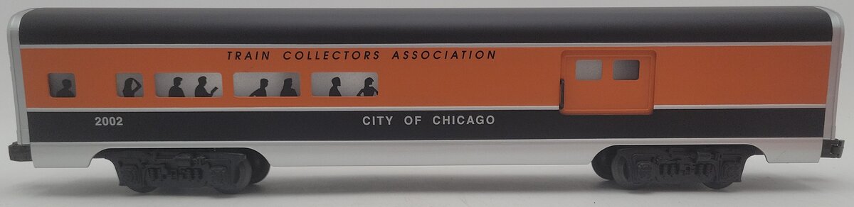 Lionel 6-52250 O Gauge TCA City of Chicago Aluminum Combination Car #2002 EX/Box