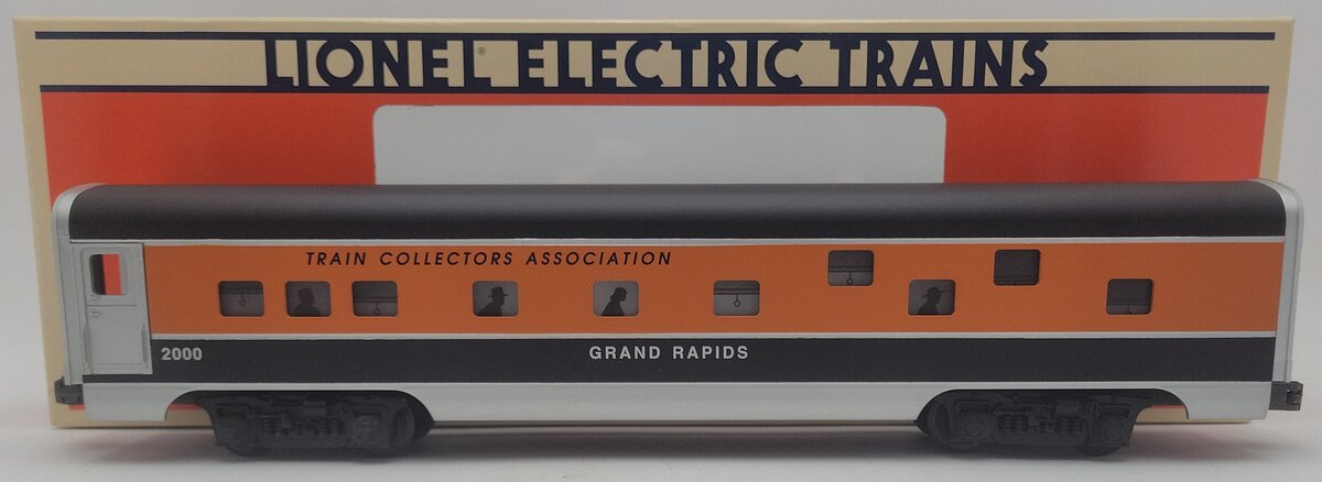 Lionel 6-52191 O Gauge TCA Grand Rapids Duplex Aluminum Car #2000 EX/Box