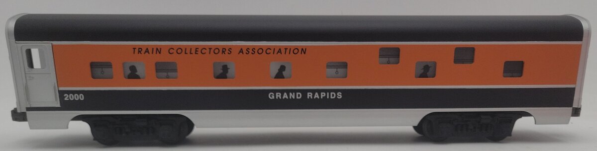 Lionel 6-52191 O Gauge TCA Grand Rapids Duplex Aluminum Car #2000 EX/Box