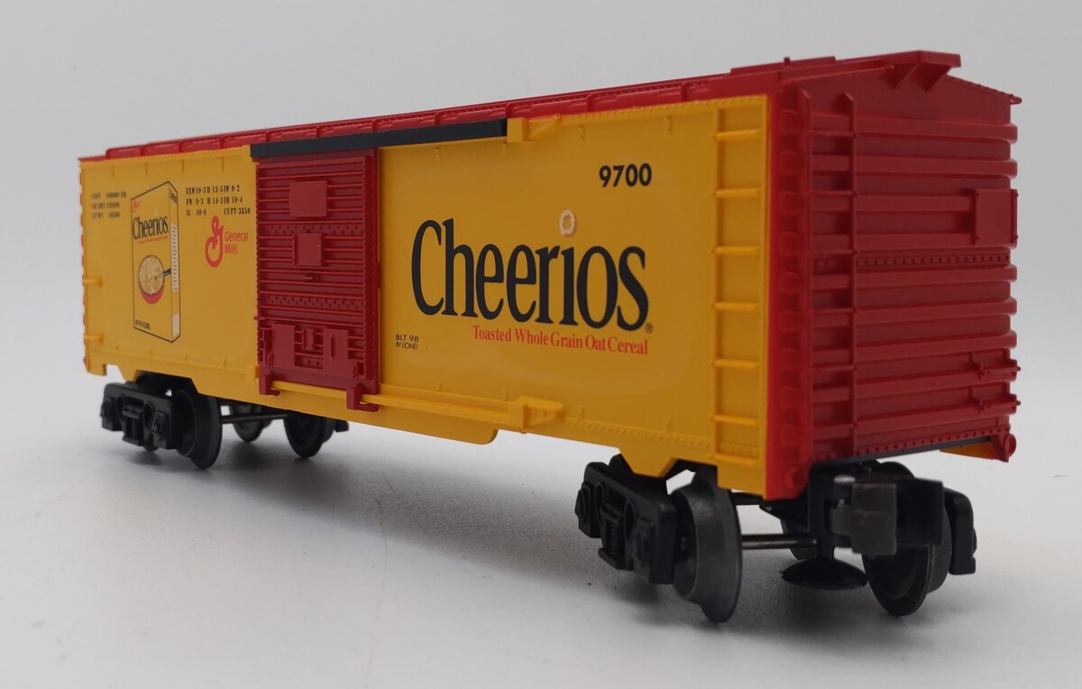 Lionel 6-26216 O Gauge Cheerios Boxcar #9700 LN/Box
