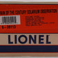 Lionel 6-39113 O Gauge Train of the Century "Lionel" Solarium Observation Car #4 EX/Box