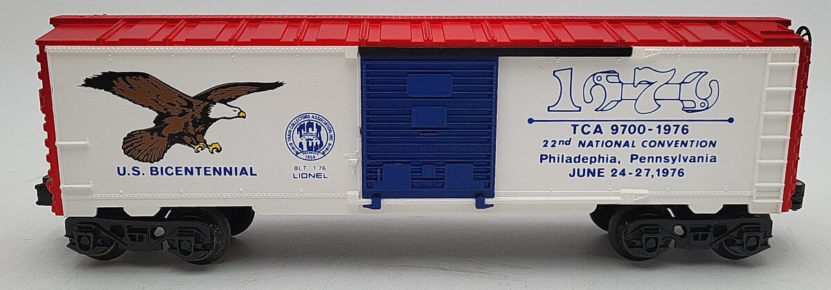 Lionel 6-9779 O Gauge 1976 Philadelphia TCA Convention Car EX/Box