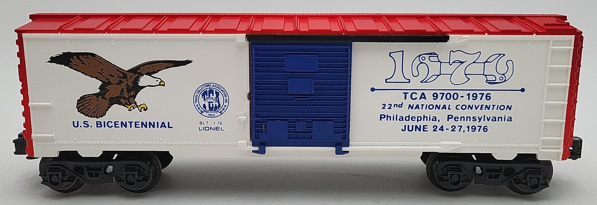 Lionel 6-9779 O Gauge 1976 Philadelphia TCA Convention Car EX/Box