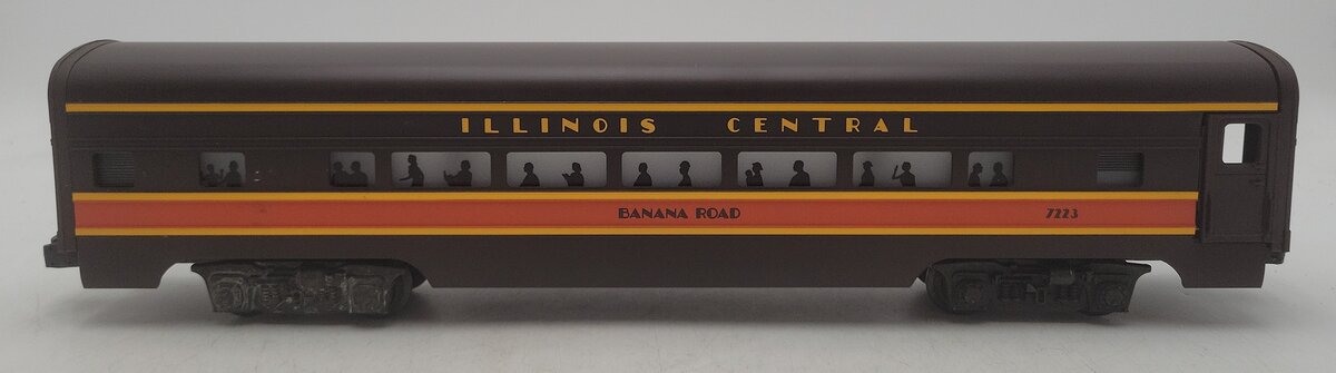 Lionel 6-7223 O Gauge Illinois Central "Banana Road" Passenger Car #7223 VG/Box