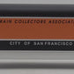 Lionel 6-52155 O Gauge TCA 1999 "City of San Francisco" Baggage Car EX/Box