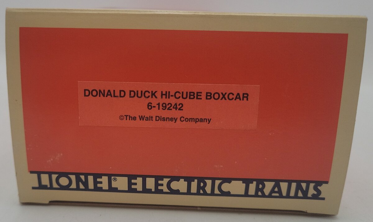 Lionel 6-19264 O Gauge Perils of Mickey Boxcar EX/Box