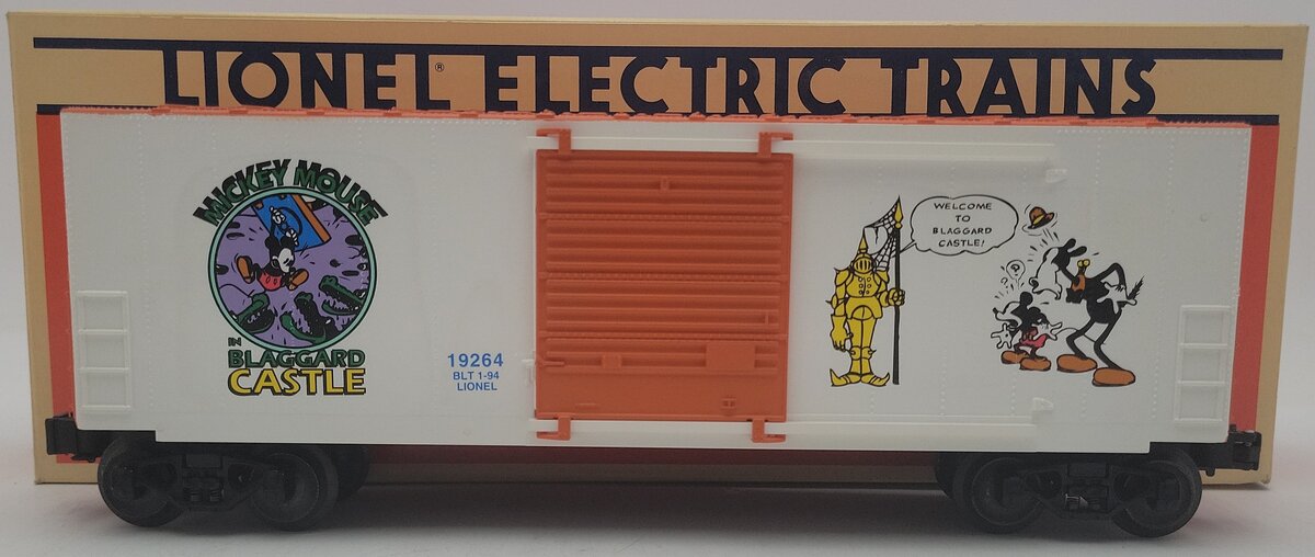 Lionel 6-19264 O Gauge Perils of Mickey Boxcar EX/Box