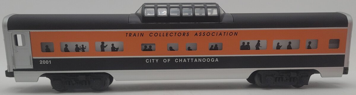 Lionel 6-52220 O Gauge TCA "City of Chattanooga" Vista Dome EX/Box