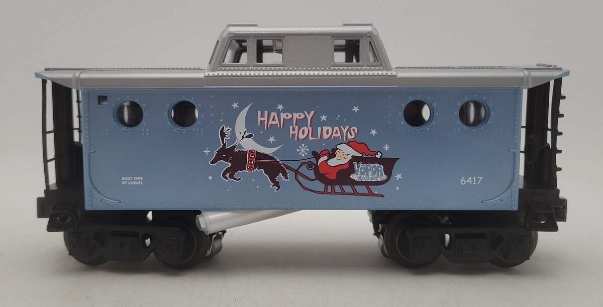 Lionel 6-19781 Vapor Records Holiday Porthole Caboose #6417 EX/Box