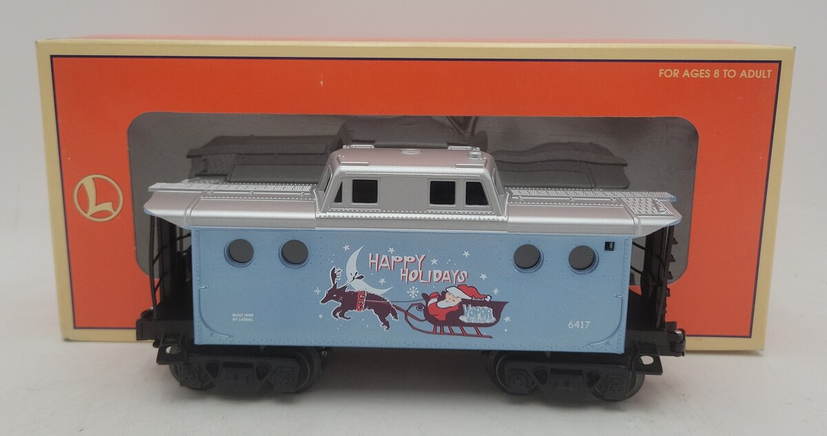 Lionel 6-19781 Vapor Records Holiday Porthole Caboose #6417 EX/Box