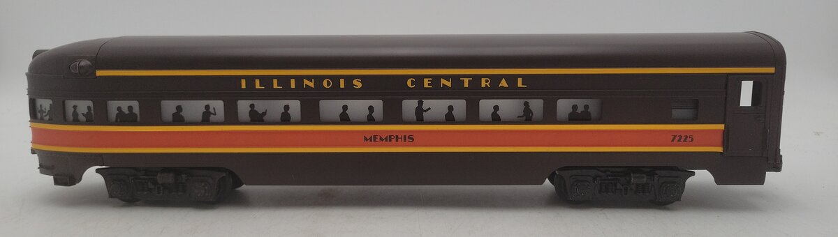 Lionel 6-7225 O Gauge Illinois Central "Memphis" Observation Car #7225 VG/Box