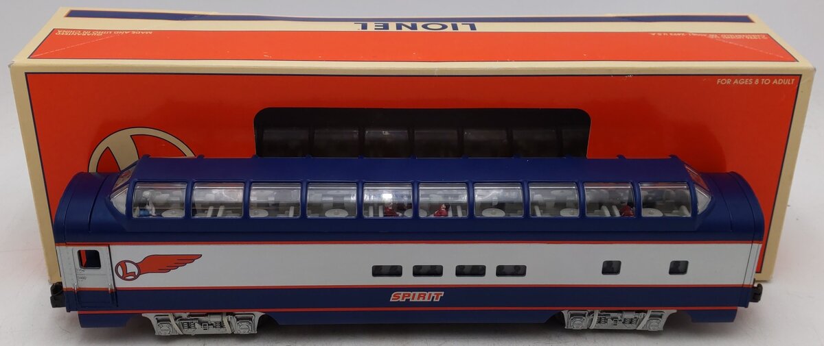 Lionel 6-39112 O Gauge Train of the Century Spirit Full Vista Dome #3 (Spirit) EX/Box