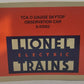Lionel 6-52062 O Gauge TCA "City of Seattle" Skytop Observation Passenger Car EX/Box