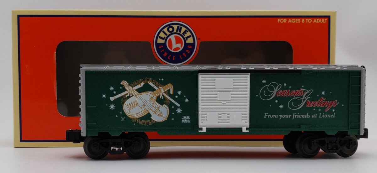 Lionel 6-19888 Operating Christmas Music Boxcar LN/Box