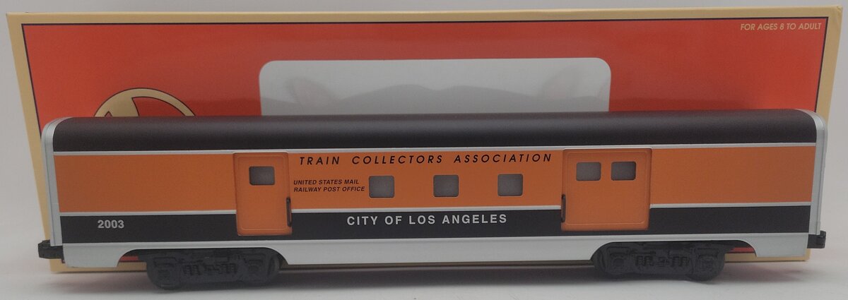 Lionel 6-52274 O Gauge TCA Aluminum Railway Post Office Car #2003 EX/Box