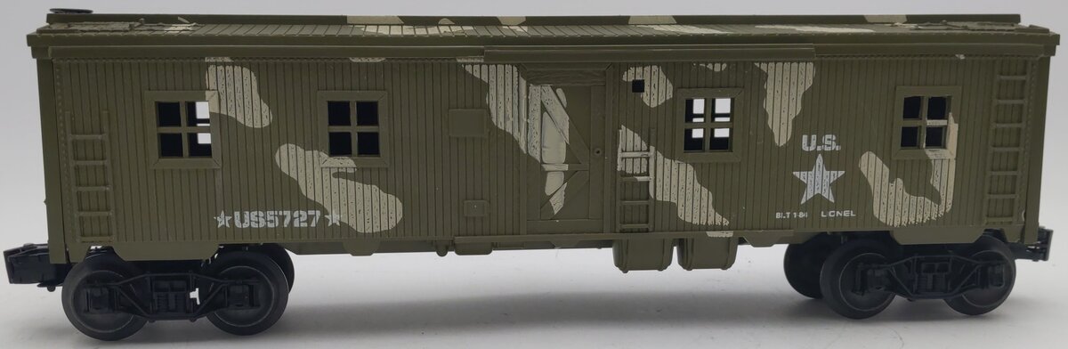 Lionel 6-5727 O Gauge US Marines Bunk Car EX/Box