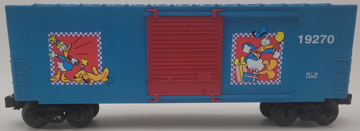 Lionel 6-19270 O Gauge Donald Duck 60th Birthday Boxcar EX/Box