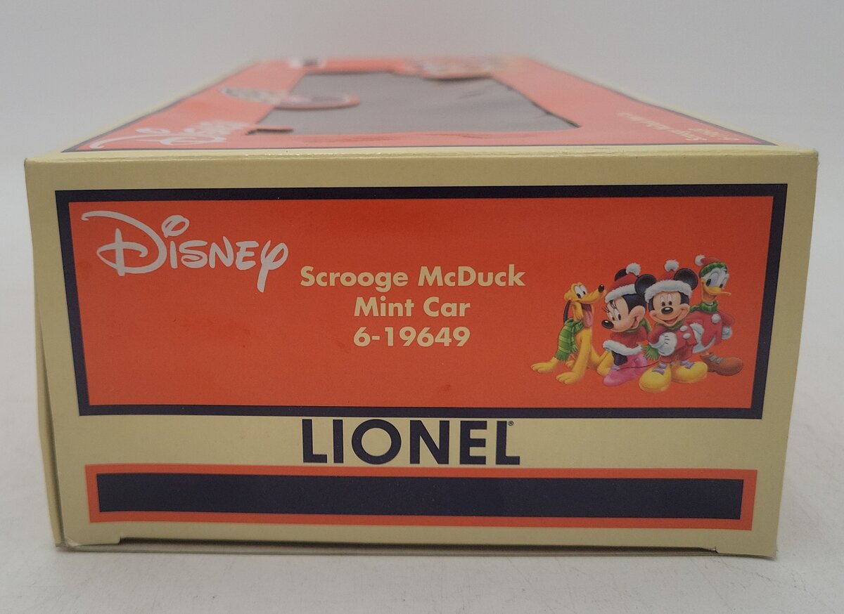 Lionel 6-19649 O Gauge Disney Scrooge McDuck Mint Car LN/Box