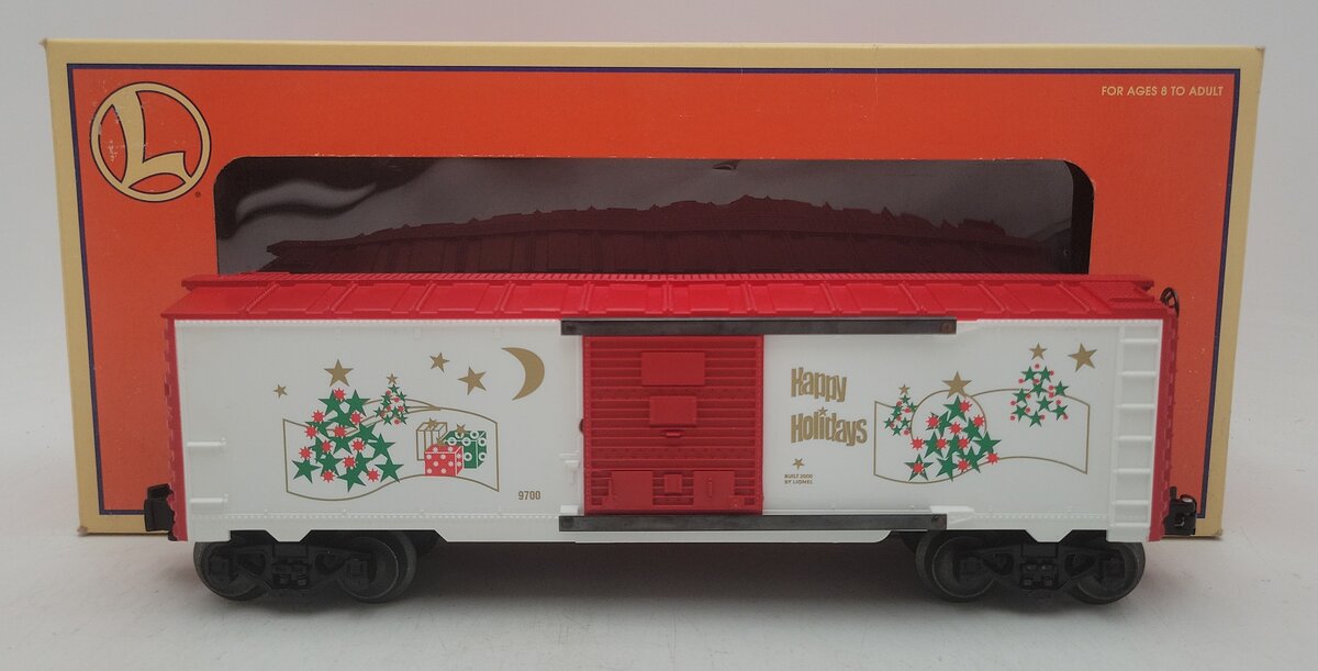 Lionel 6-36212 O Gauge 2000 Employee Christmas Boxcar #9700 EX/Box