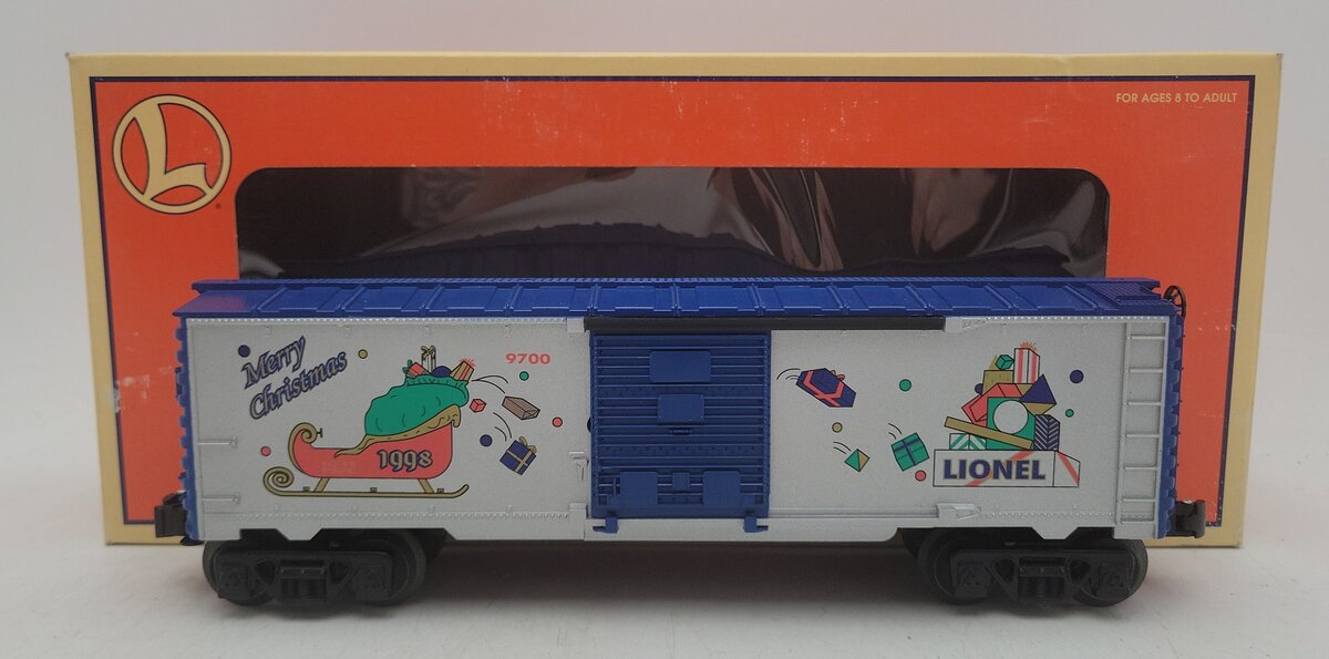 Lionel 6-16292 O Gauge 1998 Lionel Christmas Employee Boxcar - RARE LN/Box