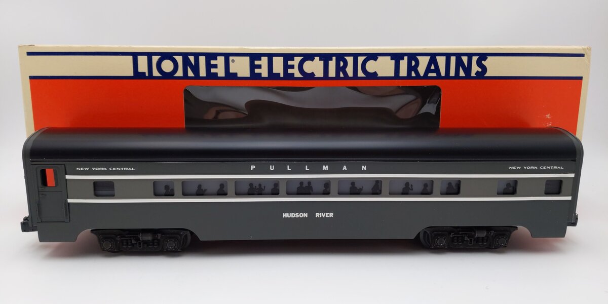 Lionel 6-9597 O Gauge New York Central "Hudson River" Aluminum Coach Car EX/Box
