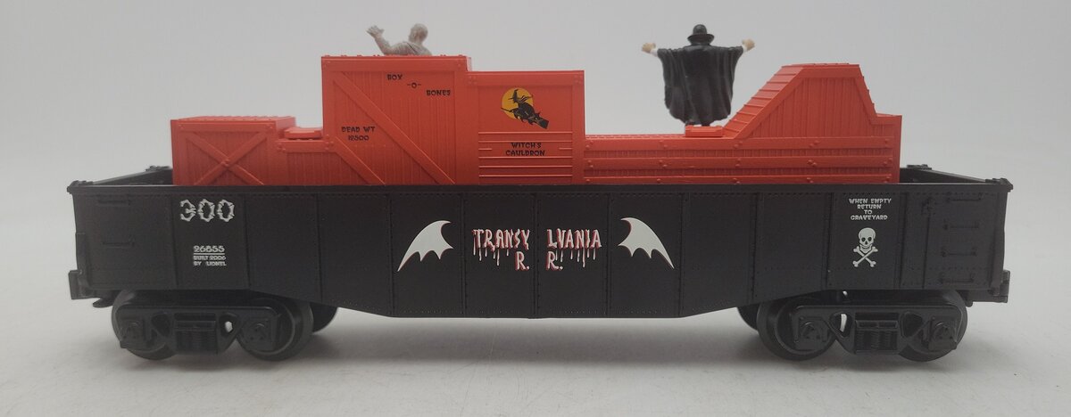 Lionel 6-26855 O Gauge Operating Halloween Animated Gondola LN/Box