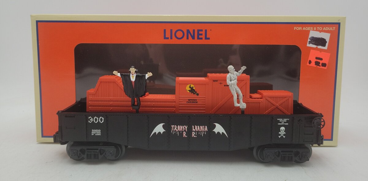 Lionel 6-26855 O Gauge Operating Halloween Animated Gondola LN/Box