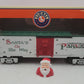 Lionel 6-36743 O Gauge Bobbing Santa Operating Boxcar LN/Box