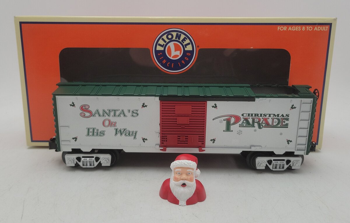 Lionel 6-36743 O Gauge Bobbing Santa Operating Boxcar LN/Box