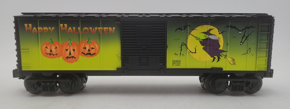Lionel 6-26836 O Gauge Halloween Boxcar with Spooky Sounds LN/Box