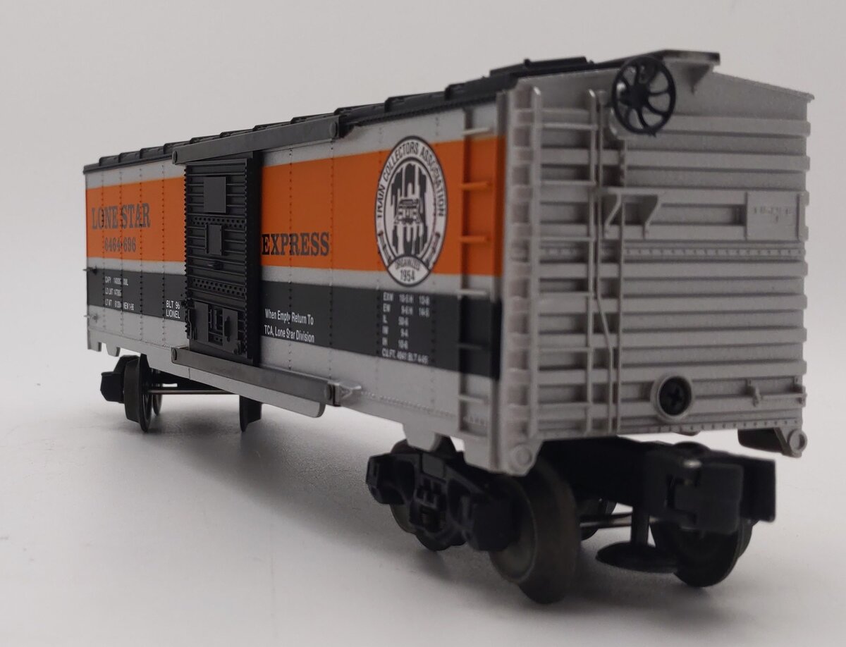 Lionel 6-52093 O Gauge TCA Lone Star Division Express Boxcar #6464-696 LN/Box